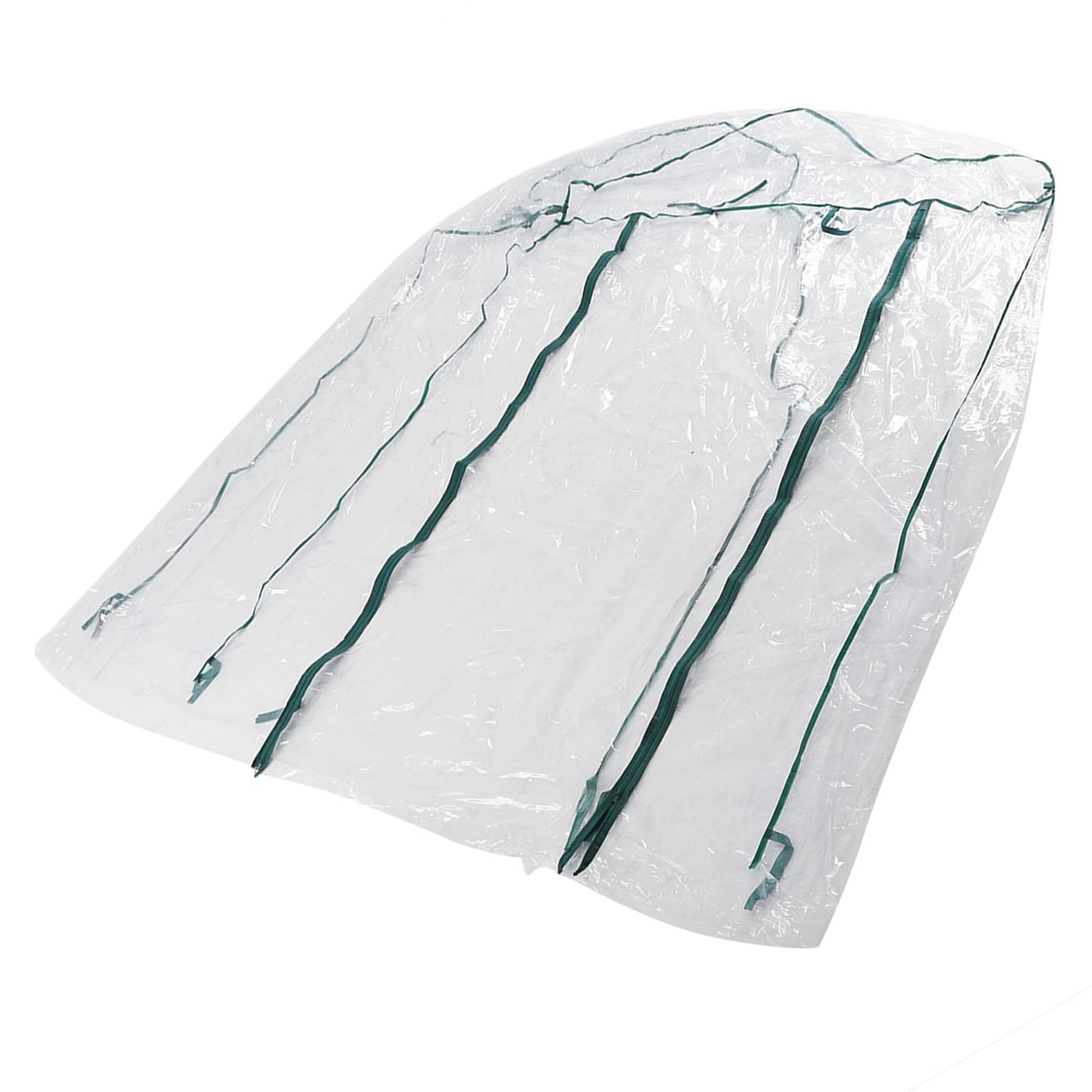 Przenośna osłona szklarni ogrodowej 143 x 73 x 195 cm Ciepła szklarnia z PCV dla roślin Kwiaty Ogrodnictwo na zewnątrz