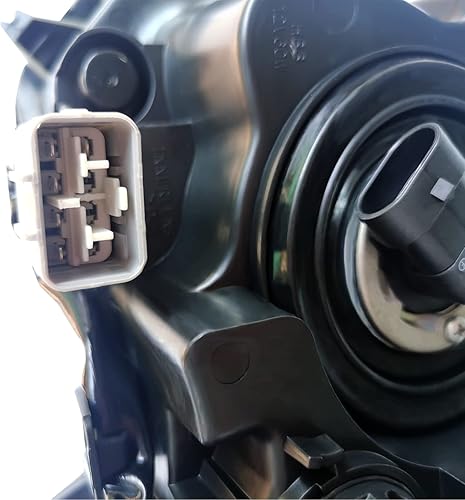 Miniatura 8 de CNCEST Conjunto de faros delanteros halógenos derechos - ajuste directo  carcasa cromada lente transparente - para modelos Subaru Impreza 2015-2016