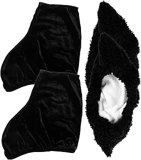 WOONEKY Toalha 1 Conjunto De Panos De Banho Toalhas Capas De Resistentes Ao Desgaste Protetores De Botas De Poliéster Capas De Resistentes Ao Desgaste Capas De Botas De