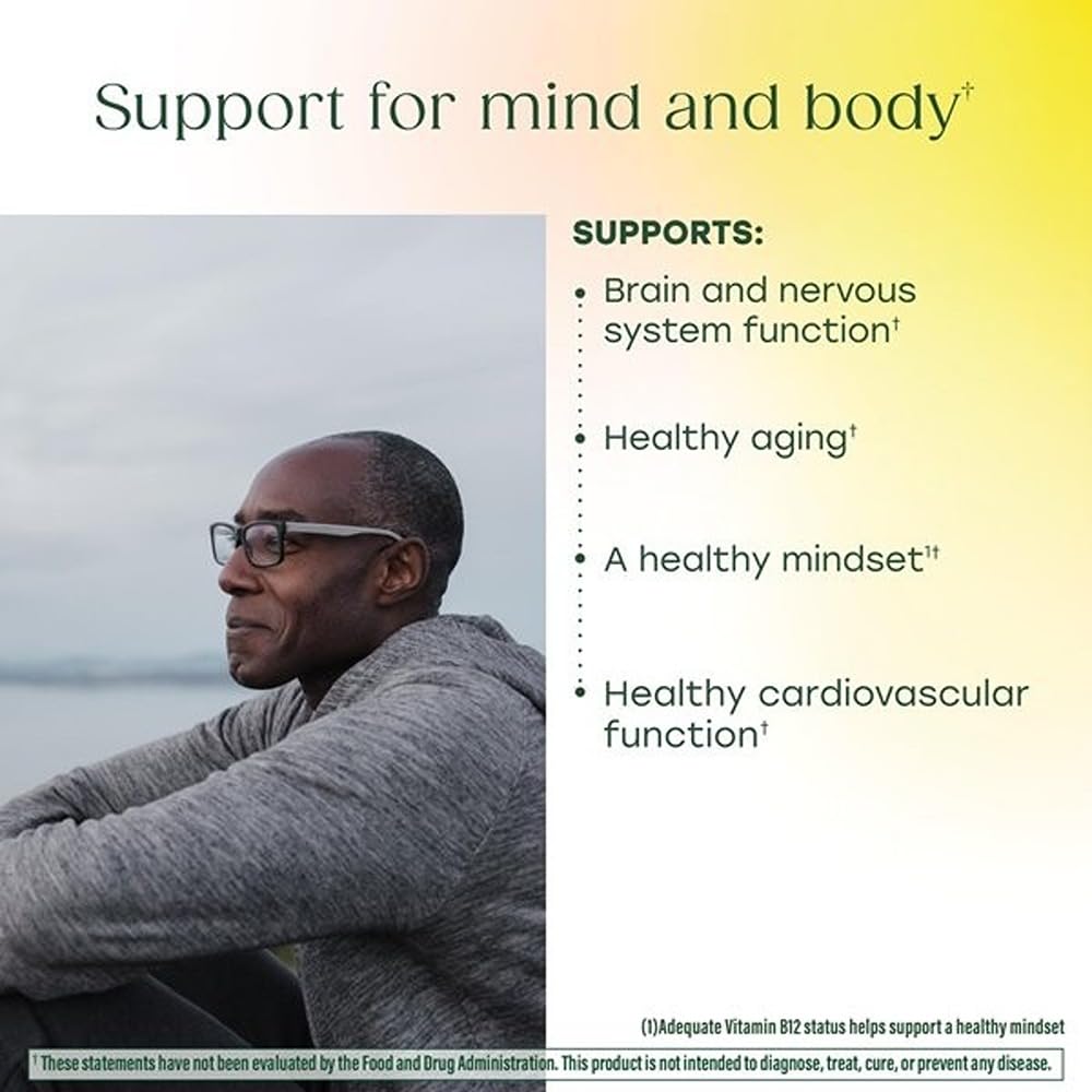 MegaFood Extra Strength Methyl B12 Vitamin, Cellular Energy, 90 Capsules — Amazon image 4