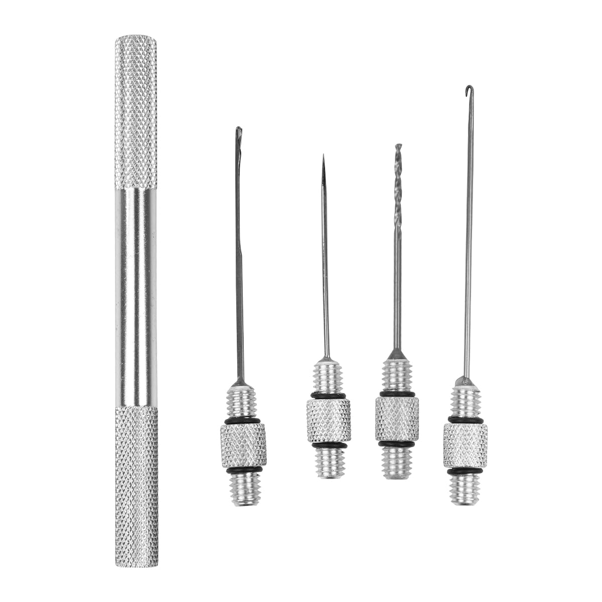 Ieron Baiting Needle Kit Stainless Steel Baiting Tool Kit Baiting Rig Tool for Boilies Worms Bait