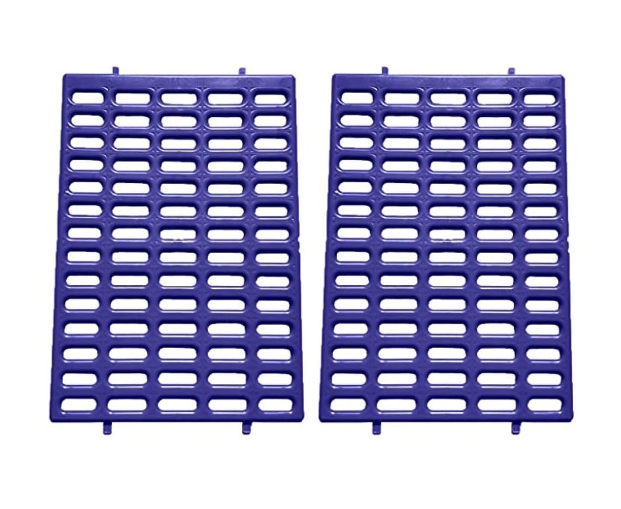 Saguaro Acres Rabbit and Small Animal Cage Resting Mat for Wire Floored Cages 2 Pack (Purple)