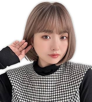 Amazon.co.jp: [ブライトララ] 素肌ウィッグ 接触冷感 ウィッグ