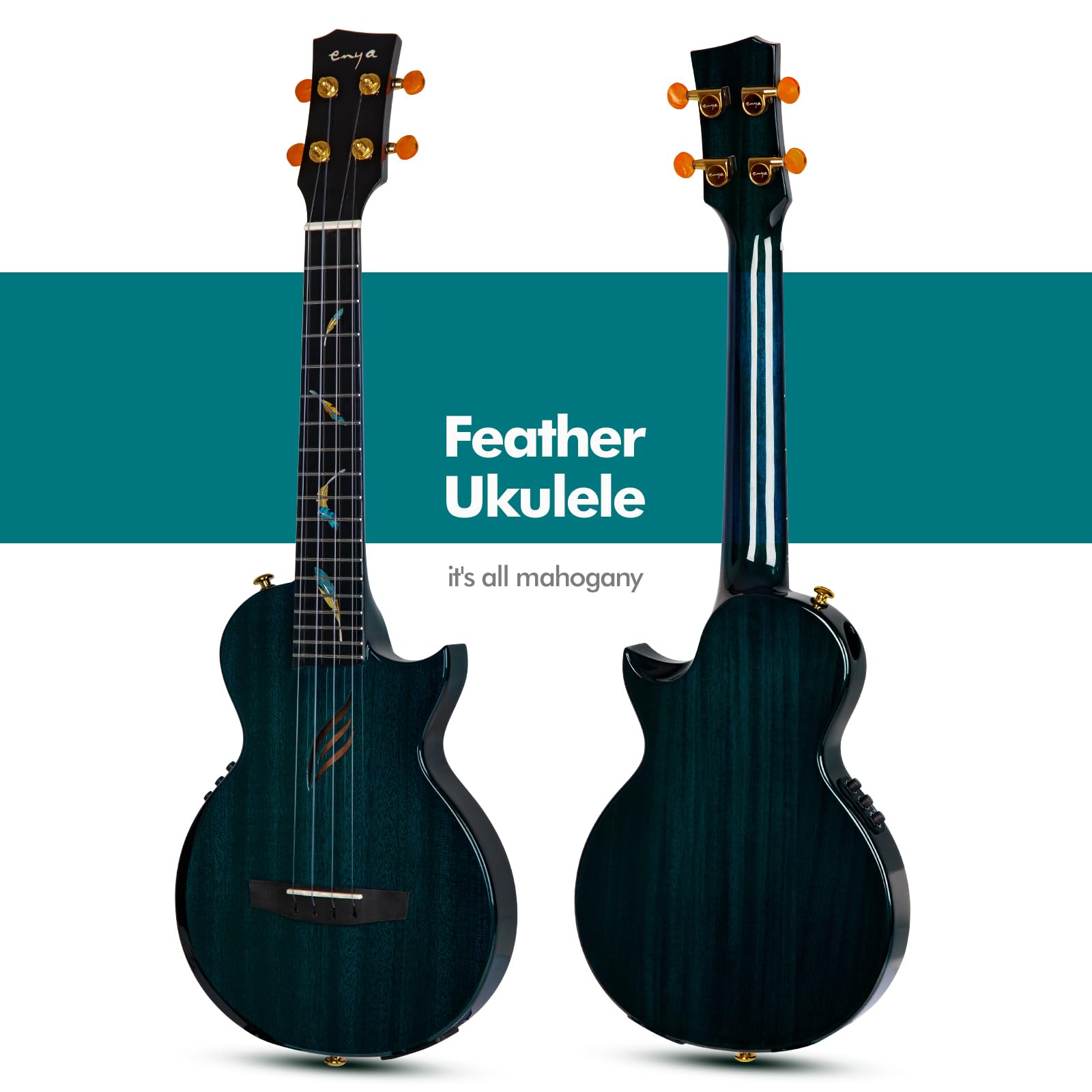 Amazon.co.jp: 【Enya EUT-Feather AcousticPlus】エンヤテナー 