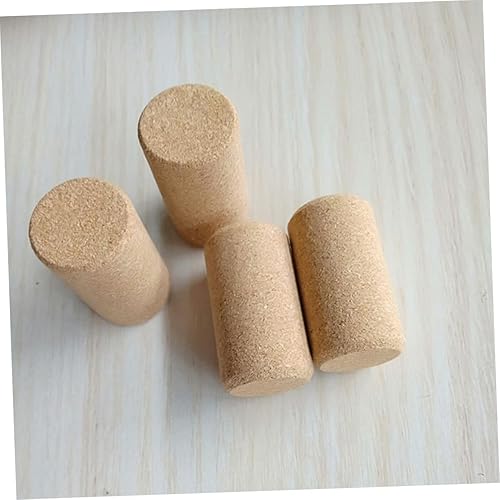 Miniatura 3 de KICHOUSE 10 piezas de repuesto para proyectos de fabricación de tapones de madera, tapas de barra de vino y cerveza, cierre para micropartículas,