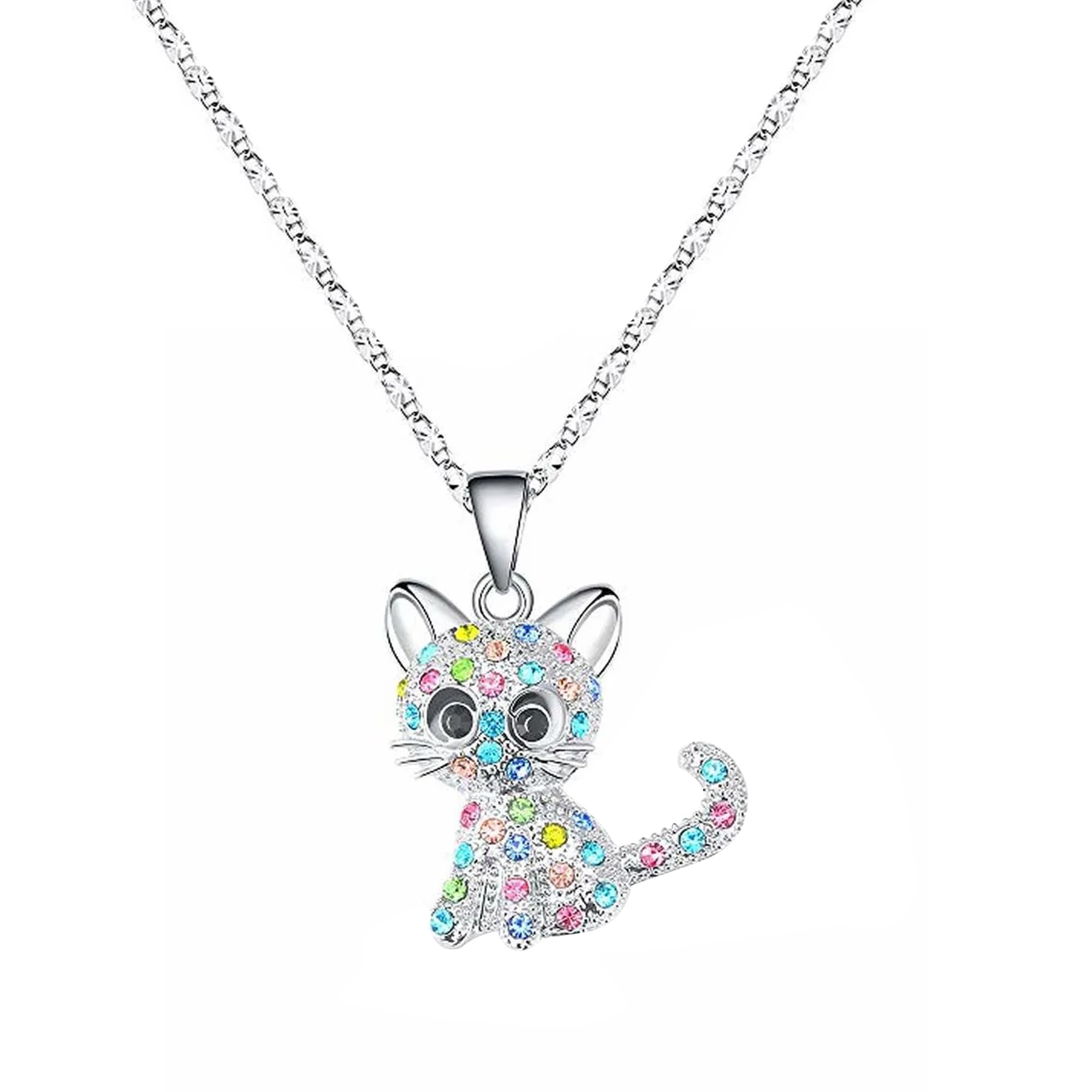 Melbees by Yellow Chimes Pendant Necklace for Kids and Girls Charm Necklace for Kids and Girls | Cat Charm Pendant Necklace | Birthday Gift For Kids and Girls (B0CDBN2VTT) Amazon Price History, Amazon Price Tracker
