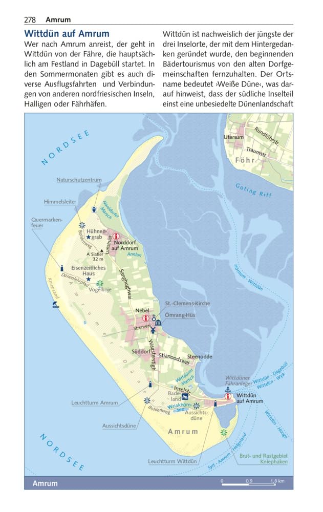 TRESCHER Reiseführer Nordfriesland: Sylt, Amrum, Föhr, Halligen, Husum, St. Peter-Ording, Eiderstedt und Hinterland. Mit Wanderungen und Radtouren
