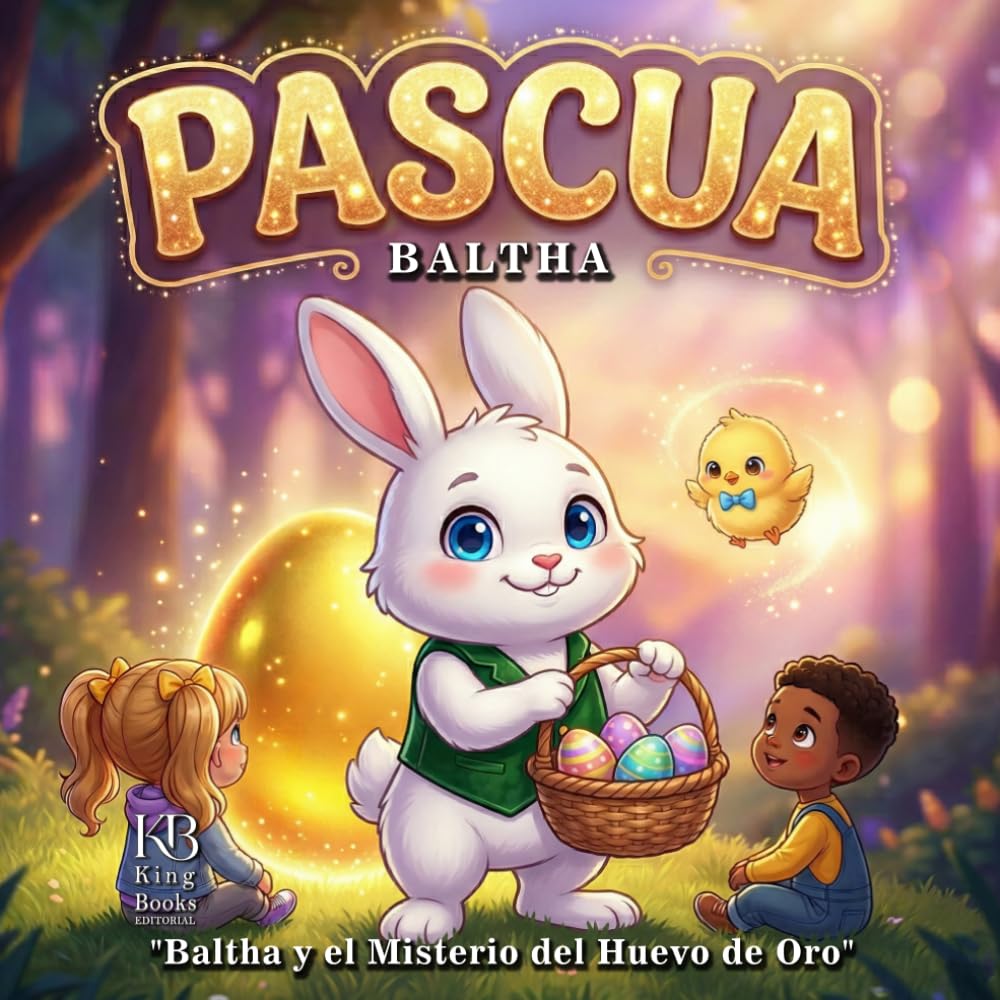 Pascua: Baltha y el Misterio del Huevo de Oro.: Una emocionante aventura de Pascua sobre el poder de las palabras y la luz interior.