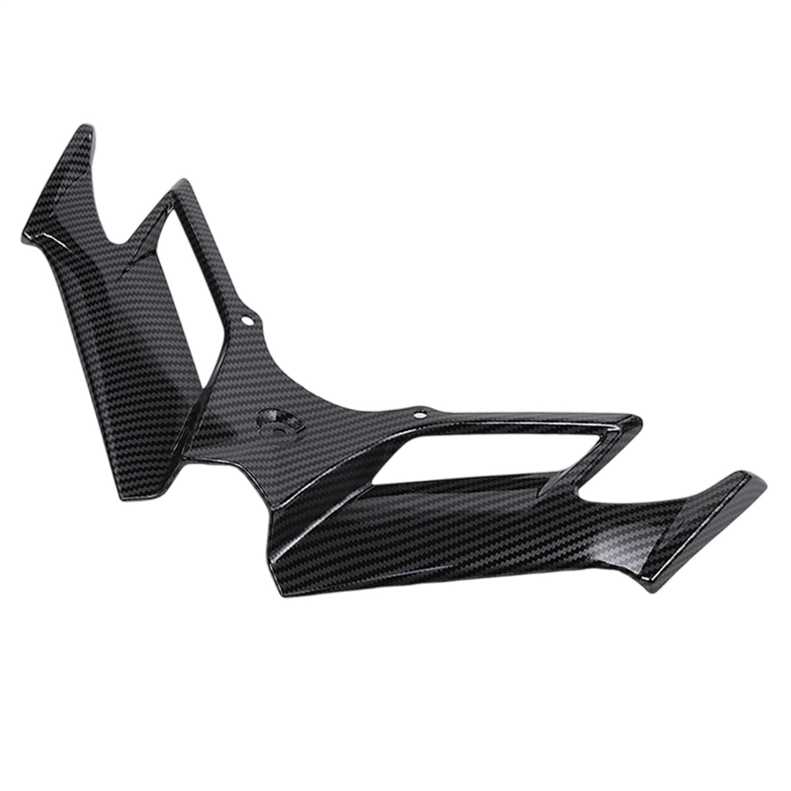 aerodinámico Delantero Delantero de biciclta: Aletas de Motocicleta de Recubrimiento de Fibra de Carbono | ala de Viento en biciclea | Spoiler Lateral Frente a la para Motocicleta, b