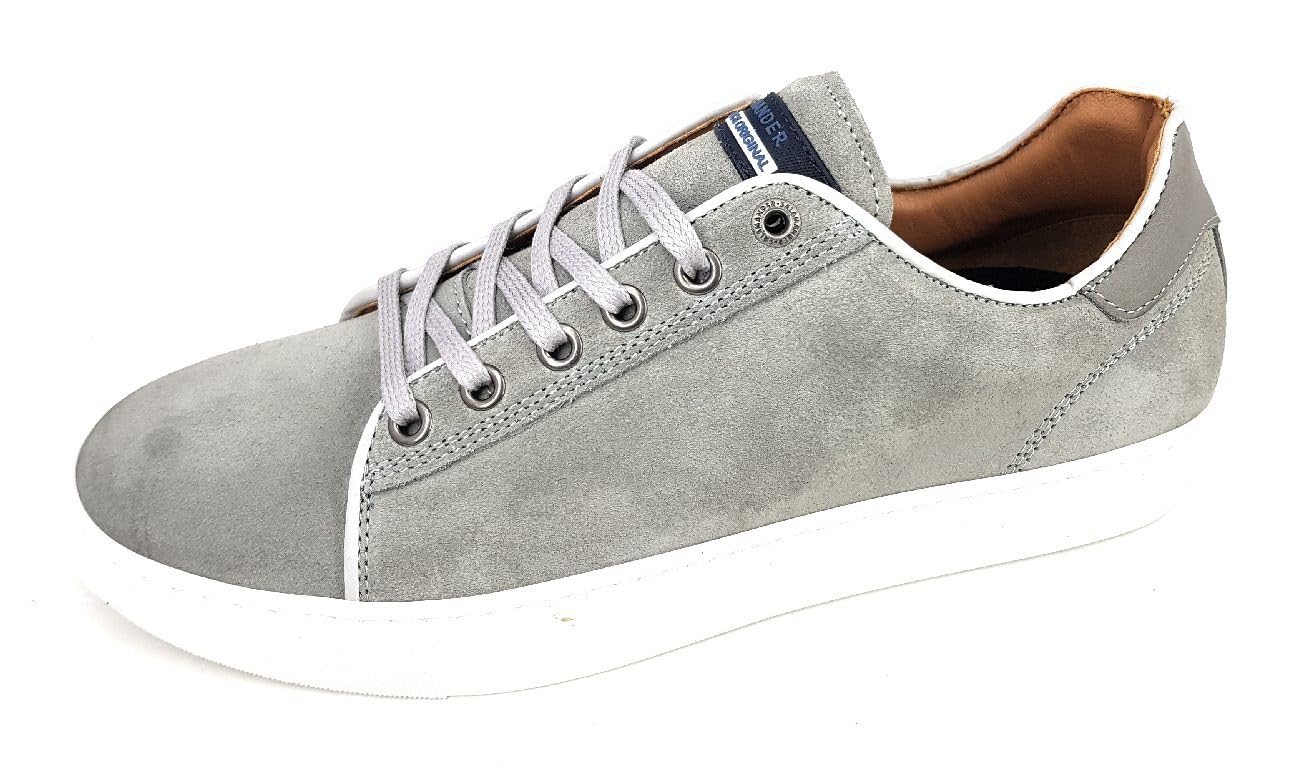 Salamander Kikio męskie buty sznurowane, sneakersy, szare, czas wolny, szary, 43 EU