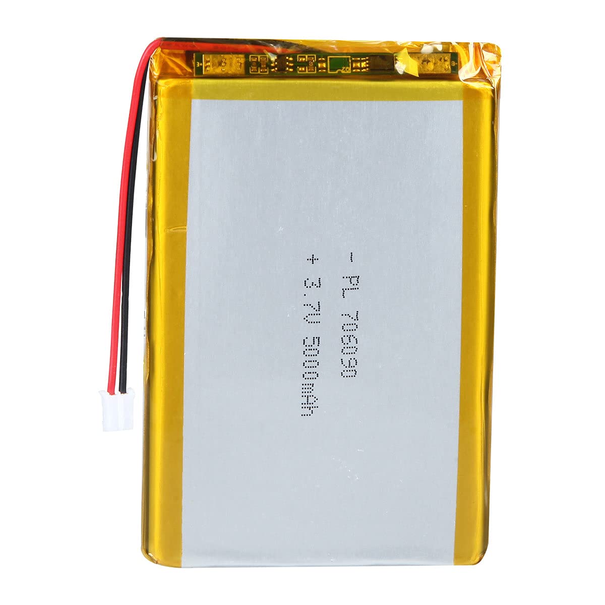 3.7V 5000mAh Battery 706090 Lithium Polymer Ion Rechargeable Li-ion Li-Po Battery with 2P PH 2.0mm Pitch Connector