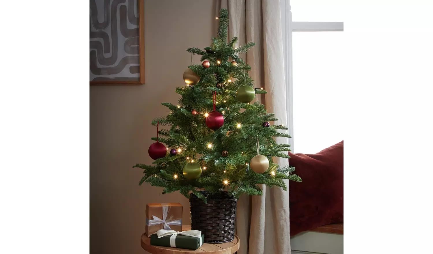 Aidni Green 3Ft Premium Natural Look Christmas Tree