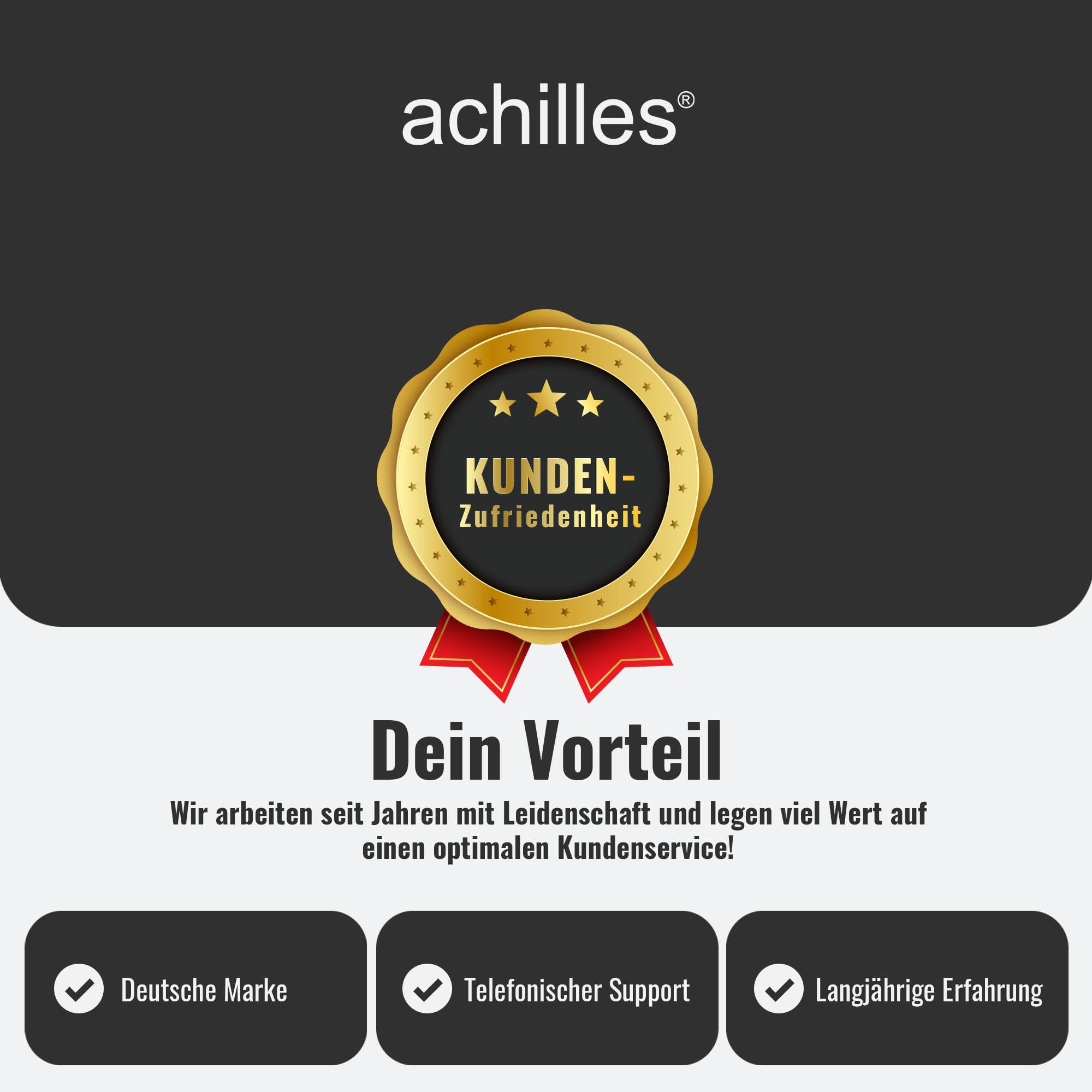 achilles Składany kosz na zakupy z filcu – składany kosz do noszenia z aluminiowym uchwytem – lekki i wytrzymały – kompaktowa torba na zakupy – 40 x 24 x 20 cm – szary