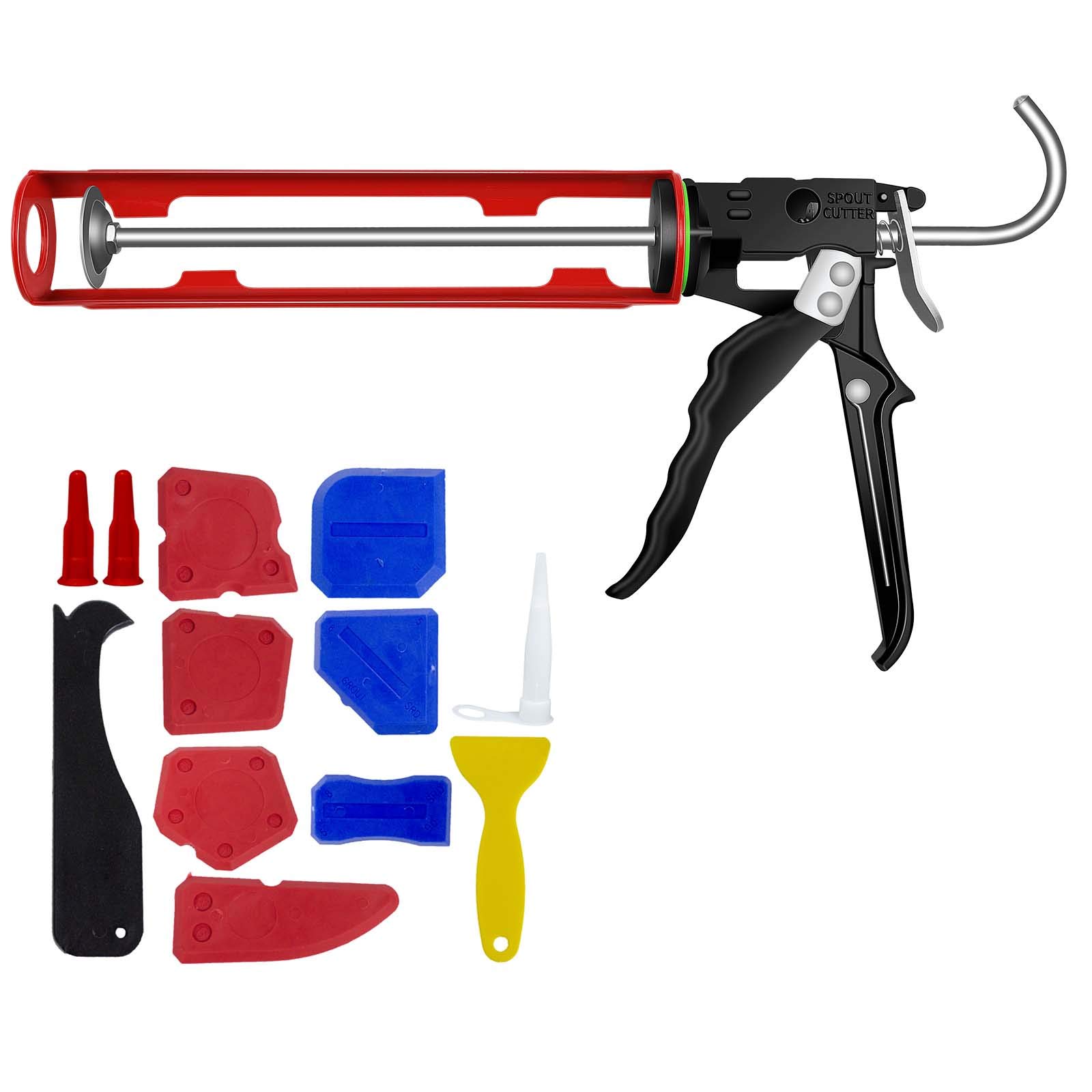 Buy Caulking with Spout Cutter and Puncture Tool, SocsPark Heavy Duty