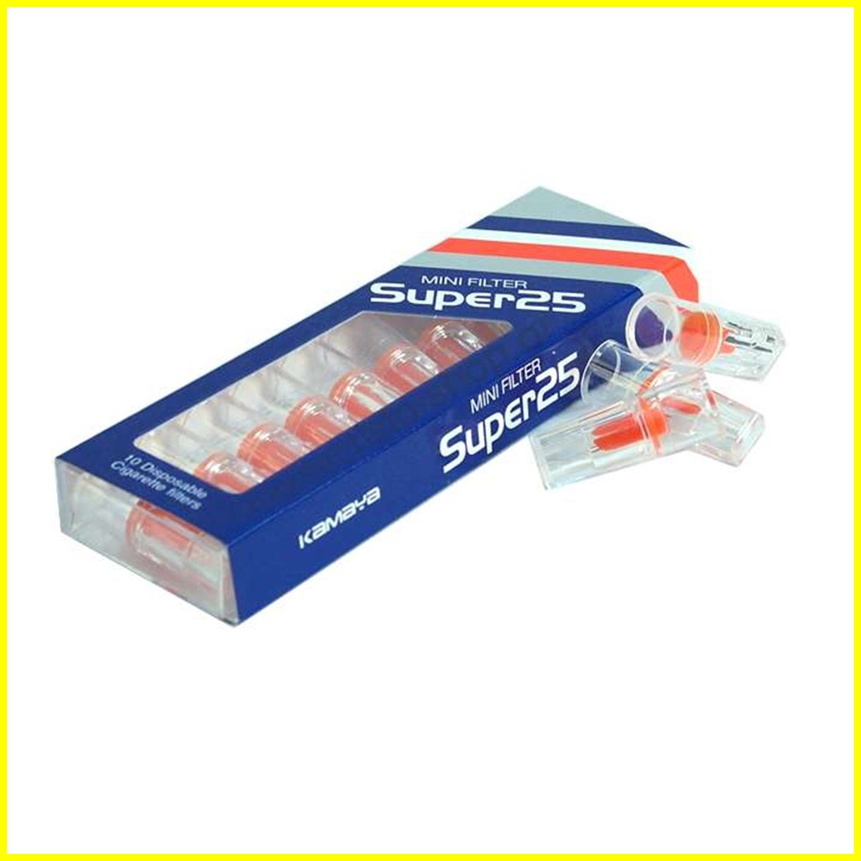 fasfil cigarette filter Reusable Cigarette Filters Regular Size Fit 8 mm Dark Box