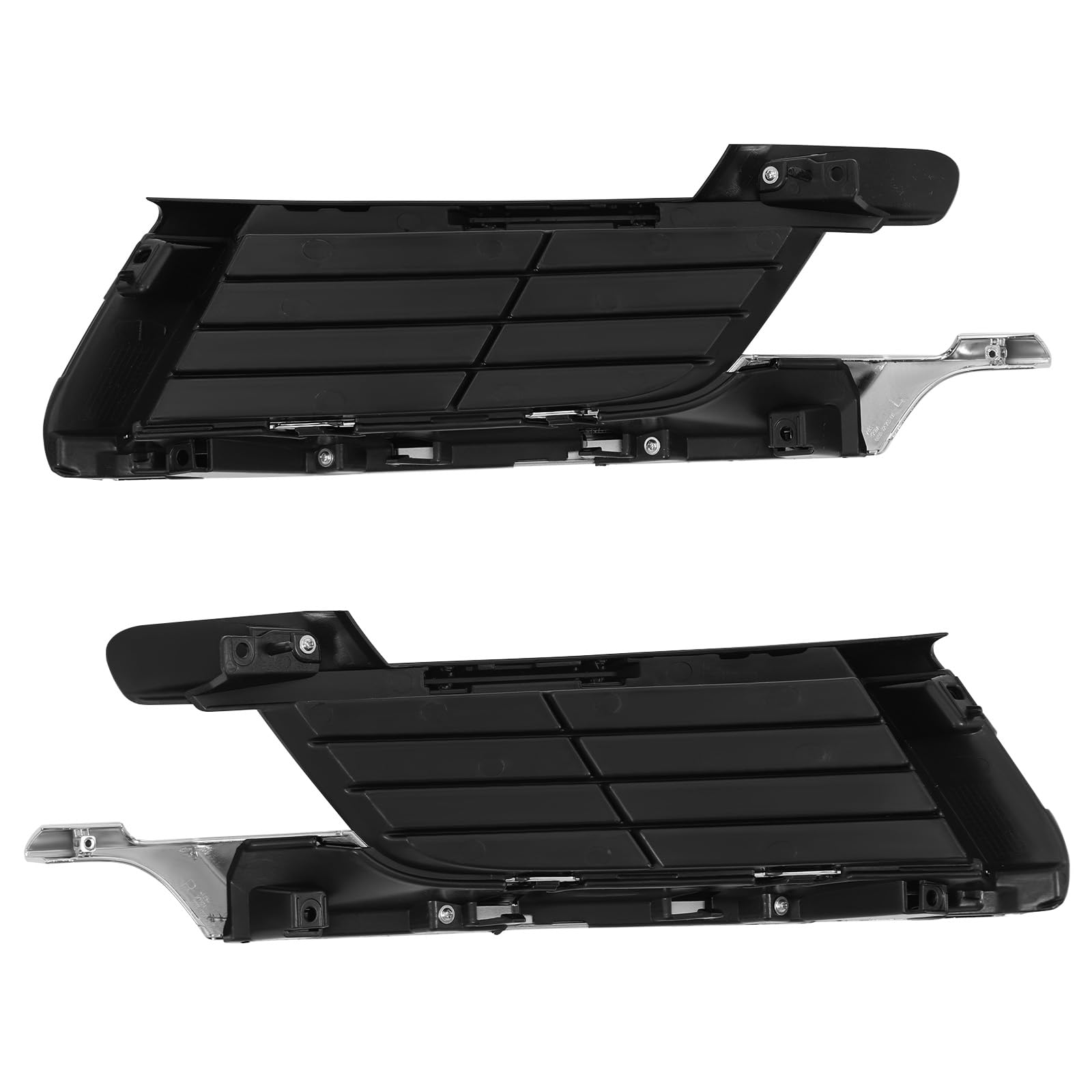 Fluoxtine Fog Light Bracket Trim, Right & Left Fog Light Trim for 2017-2020 Lincoln Continental, Right & Left Driver Side Fog Light Bracket Trim