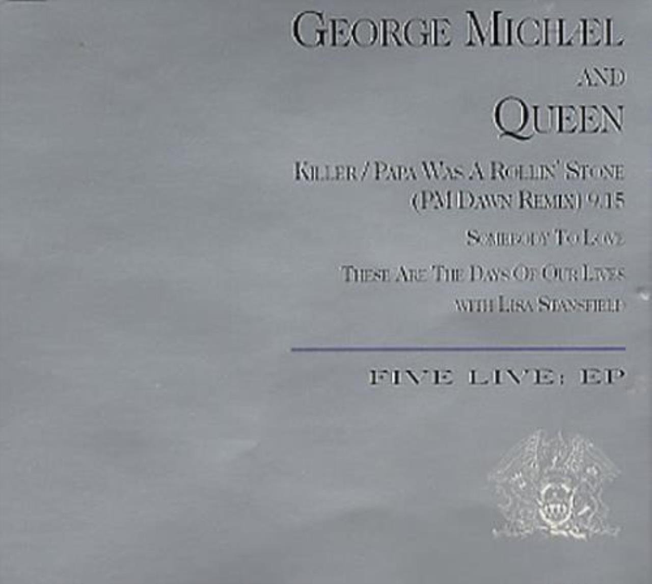 George Michael & Queen - Five Live EP