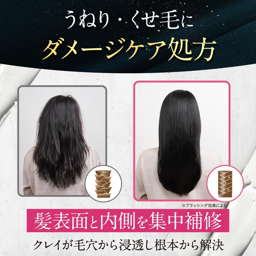 cocone ココネ クレイクリームシャンプー 極上のうるツヤ髪へ [ シャンプー クリームシャンプー クレイ オールインワン 補修 保湿 ] はぐくみプラス 1本 (アールグレイベルガモット)