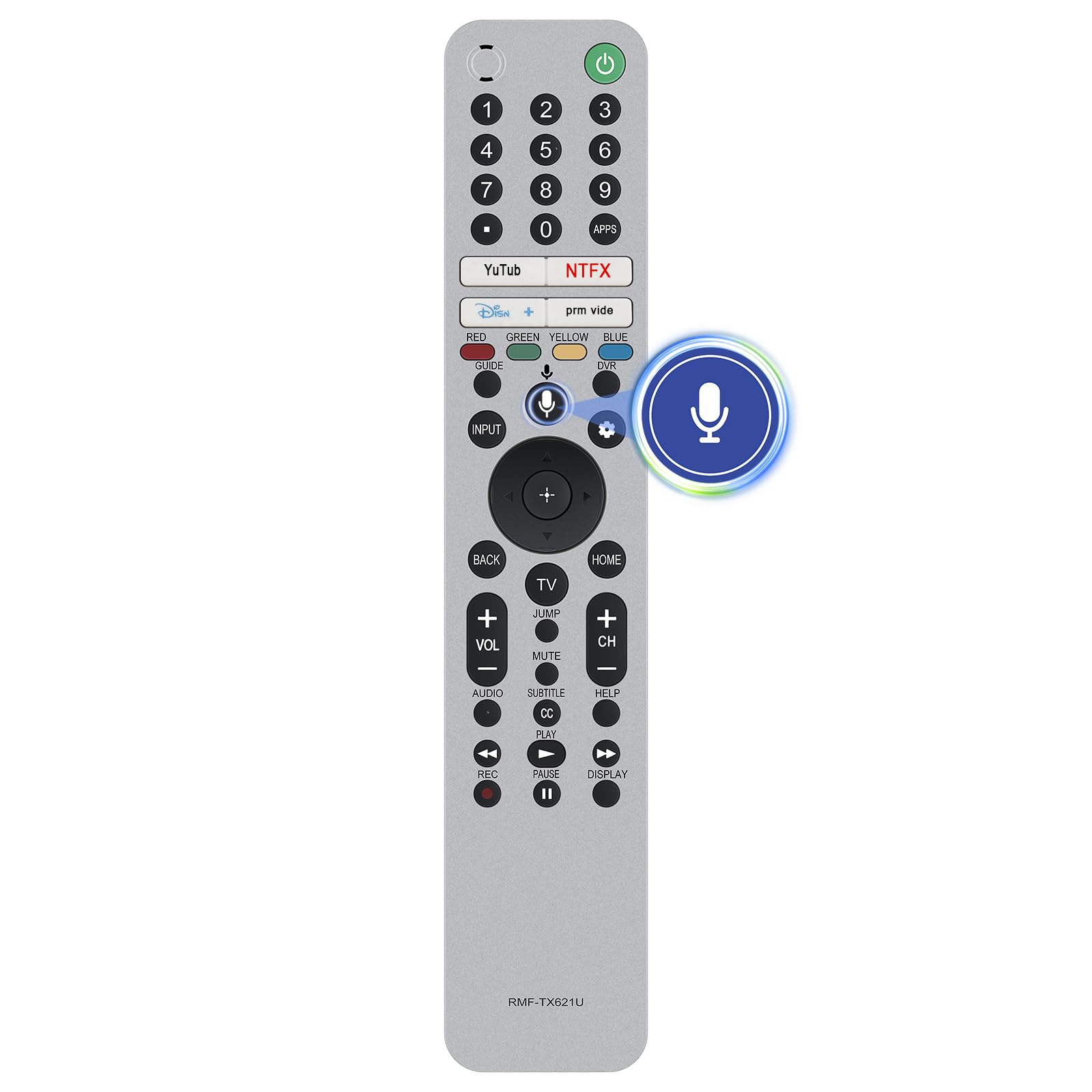 Amazon.com: RMF-TX621U 1-009-947-11 Replace Voice Remote Control