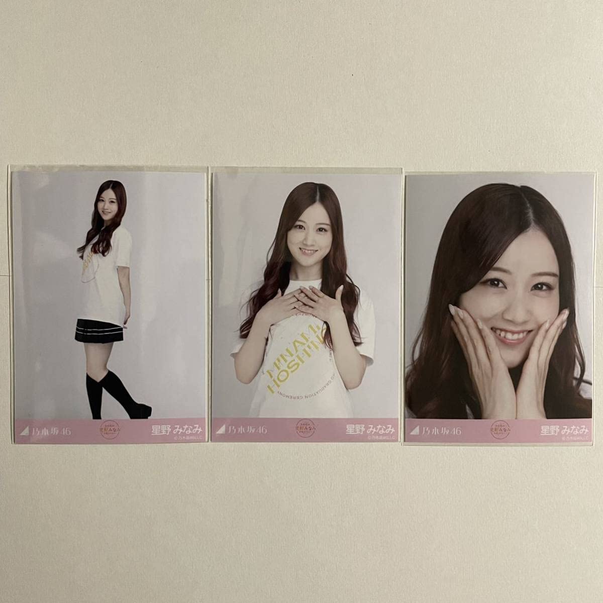 乃木坂46 星野みなみ 新内眞衣 星野みなみ 卒業セレモニー Tシャツ 生