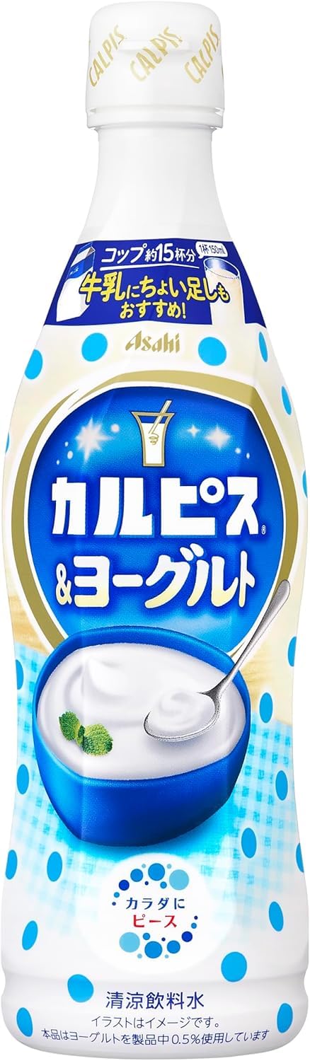 Amazon.co.jp: アサヒ飲料 カルピス＆ヨーグルト 470ml × 6本 [希釈用  