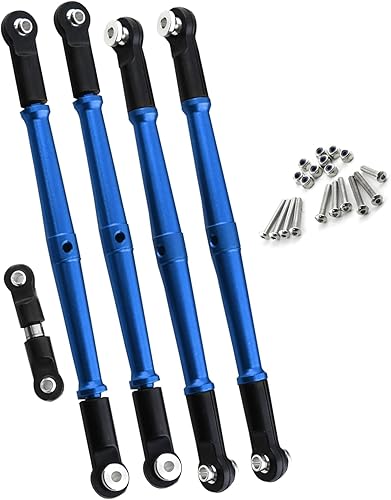 Tensores de aluminio RC para ARRMA 1/8 Kraton 6S BLX Outcast 6S BLX Talion 6S BLX Talion 6S BLX, 5 piezas de tensores de aluminio de aleación, parte