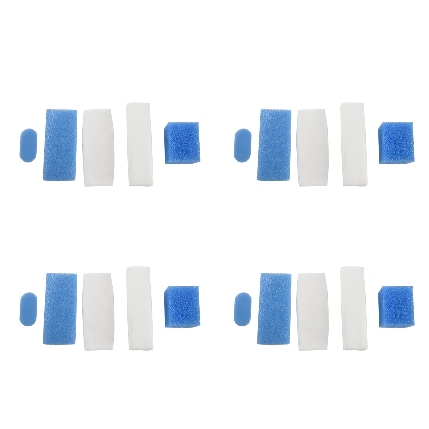 Hndhbfgrt 20Pcs HEPA Filter Kit for Twin Genius 787203 Vacuum Cleaner Parts New
