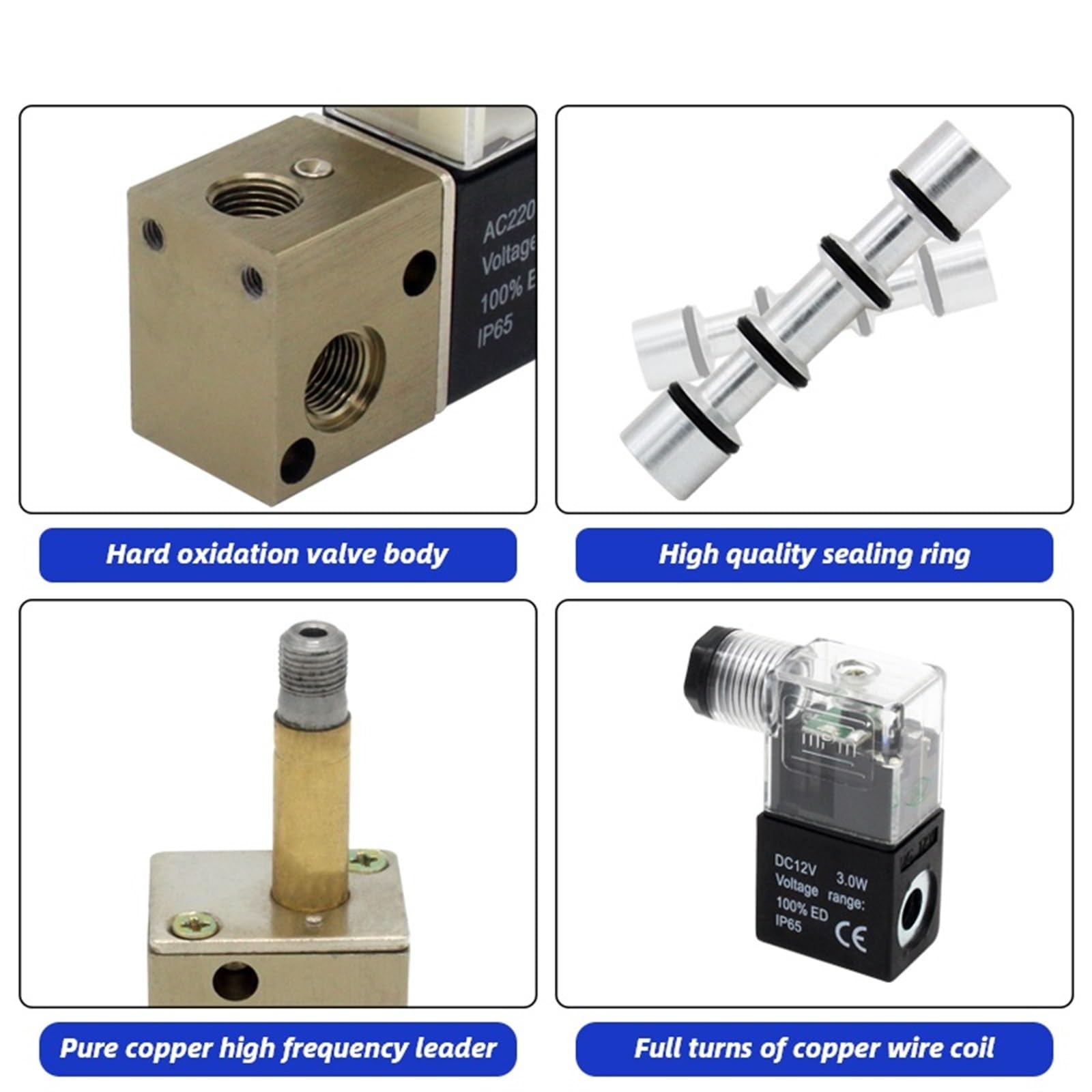 3V1-06 3/2 Way normalnie zamknięty pneumatyczny zawór elektromagnetyczny kombinacja ciśnienia dodatnia i ujemna uniwersalna kontrola ssania 1 szt. (DC24V 6 mm Fittings)