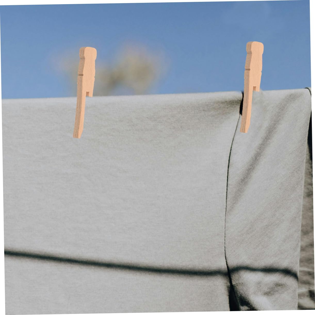Mollette Piccole in Legno Rotonde 95mm, Confezione 100 Pezzi | Stile Vintage Classico, Presa Ferma Molla Robusta, Uso Versatile per Artigianato e Bucato