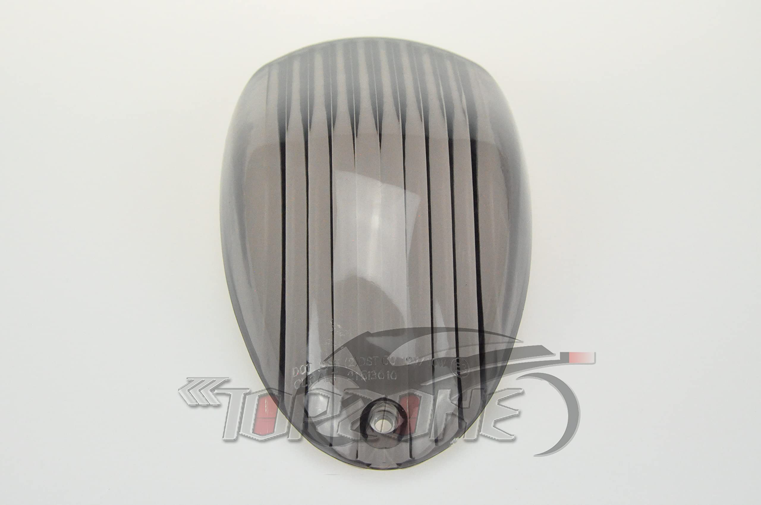 TOPZONE Smoke LED Motorcycle Taillight Lens, Fit Kawasaki 2002-2024 Vulcan 900/1500/1600 Mean Streak, Pack of 1, Waterproof, Brake Tail Light Lens