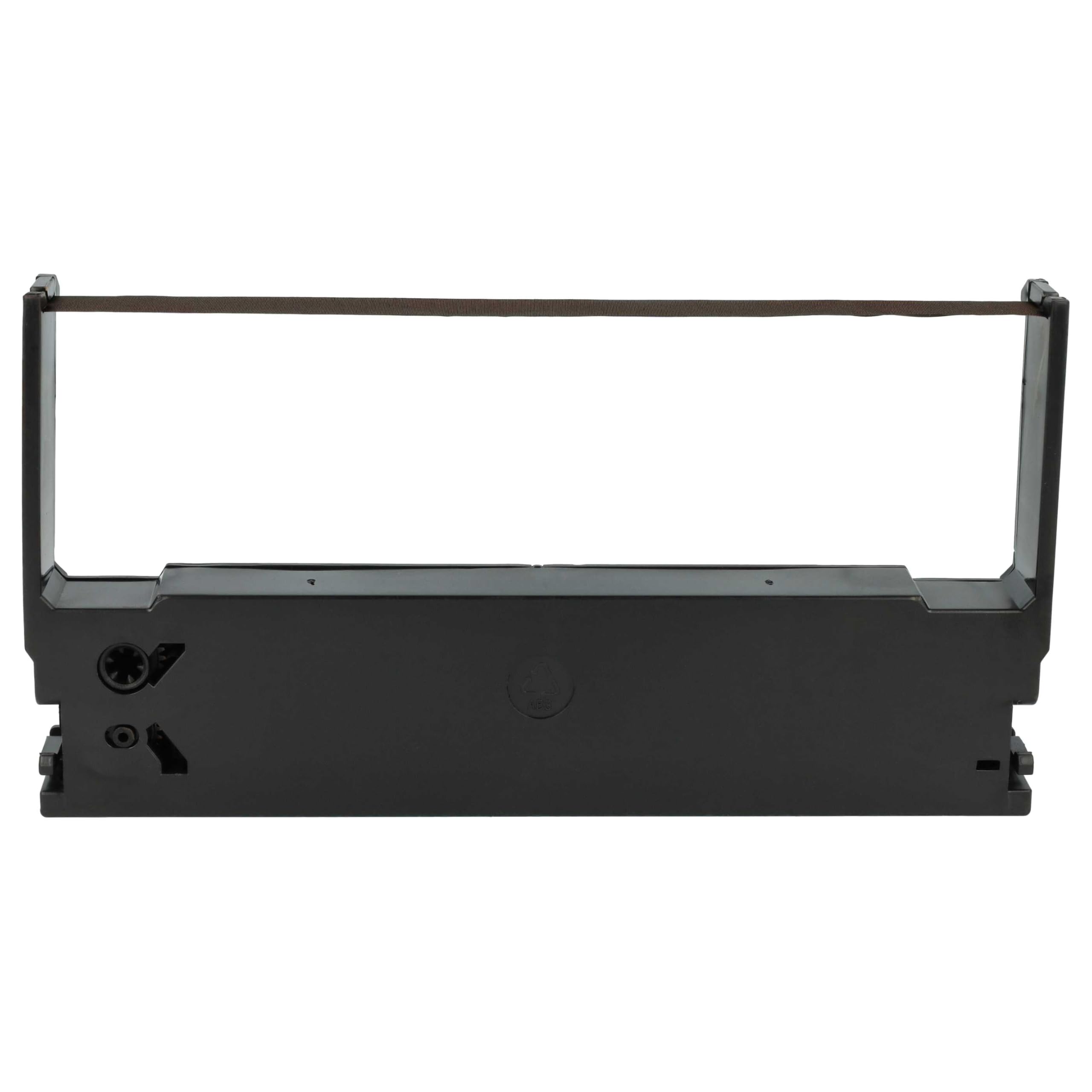vhbw Ruban encreur compatible Epson TM-U 675, TM-H6000i, TM-H6000, TM-H6000iv imprimante matricielle violet