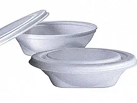 100 Quentinha De Isopor Com Tampa 500ml M32 (2 unds)