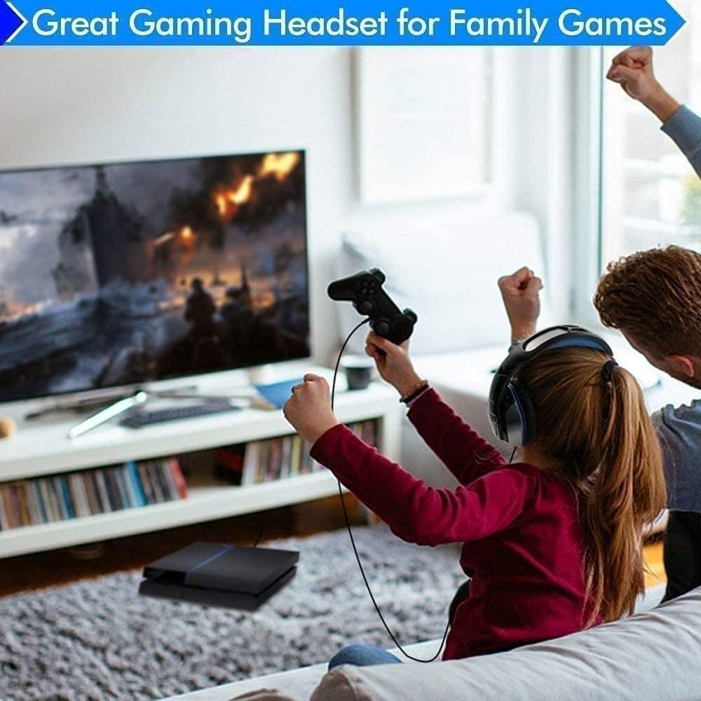 Cuffie da gioco, for Xbox One, PS4, PC, controller volume, cuffie con cancellazione del rumore, microfono, cuffie da gioco professionali da 3,5 mm con riduzione del rumore stereo, cuffie da gioco ster