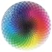 Produktbild Ourleeme 1000 Stück Kreis Puzzle, Karton Bunte Runde Puzzles Regenbogen Palette Intellektuelle & Entspannen Lustiges Spiel Für Sicheres Papiermaterial Kinder & Erwachsene