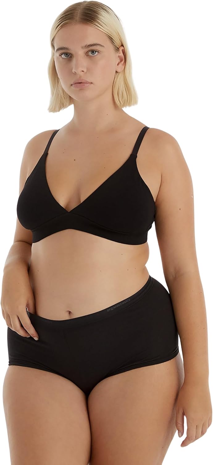 Organic Basics Women's Core Shorty Cotton Boyshort Underwear