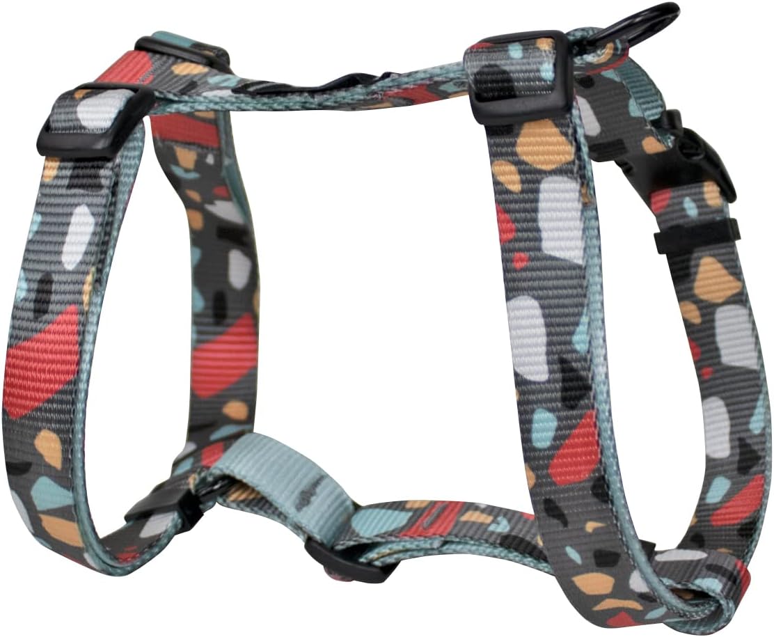 Consentida Harness for Large Dogs T4-42 - 70 x 2.5 cm - Made of Nylon - Mosaic Design - Size XL - Very Resistant and Comfortable - Accessories for Dogs 2