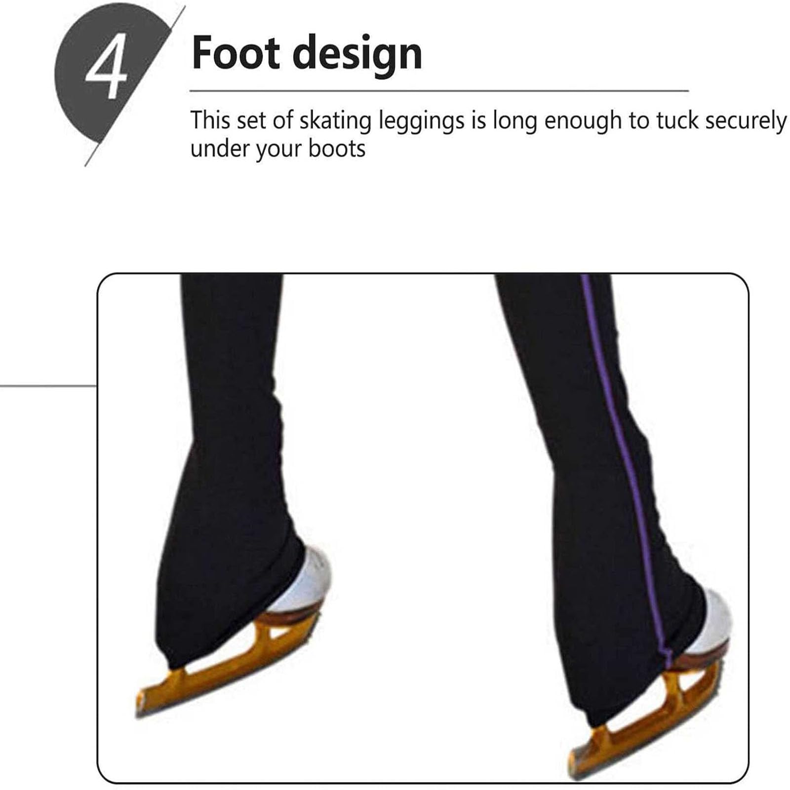 Eiskunstlaufhose Eiskunstlaufhose Für Damen Eiskunstlauf Trainingshose Plus Samthose Eiskunstlauf Leggings Für Frauentrainingskleidung