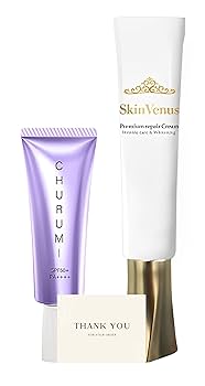 CHURUMI 薬用はファンデーション、リンクルホワイトクリームのセット Amazon | CHURUMI チュルミ 薬用ファンデーション 26g & スキン