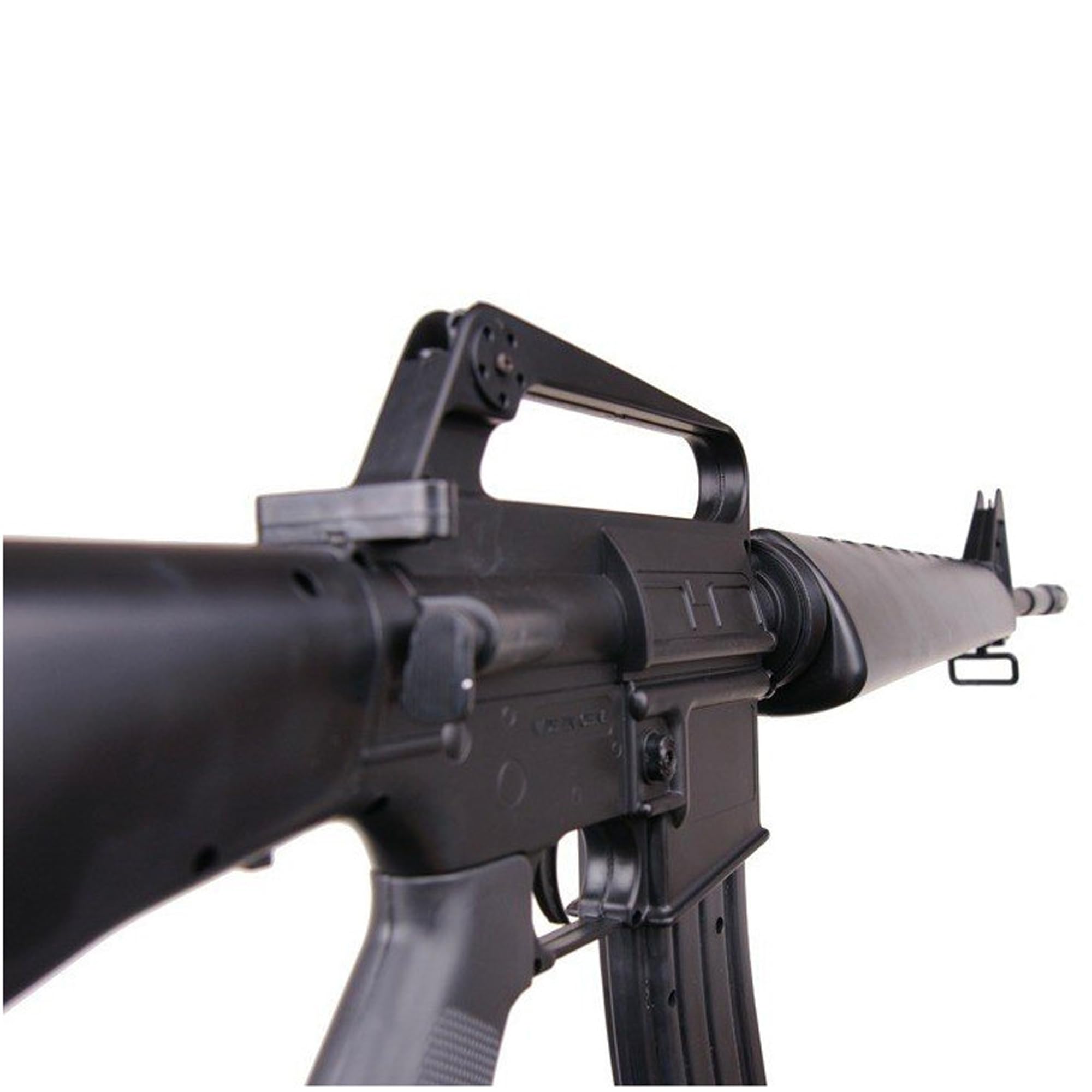 Fucile Airsoft M16-A2 / Modello a Molla/Colpo Singolo/Materiale: plastica ad Alta Resistenza/Colore: Nero/Potenza 0,5 Joule