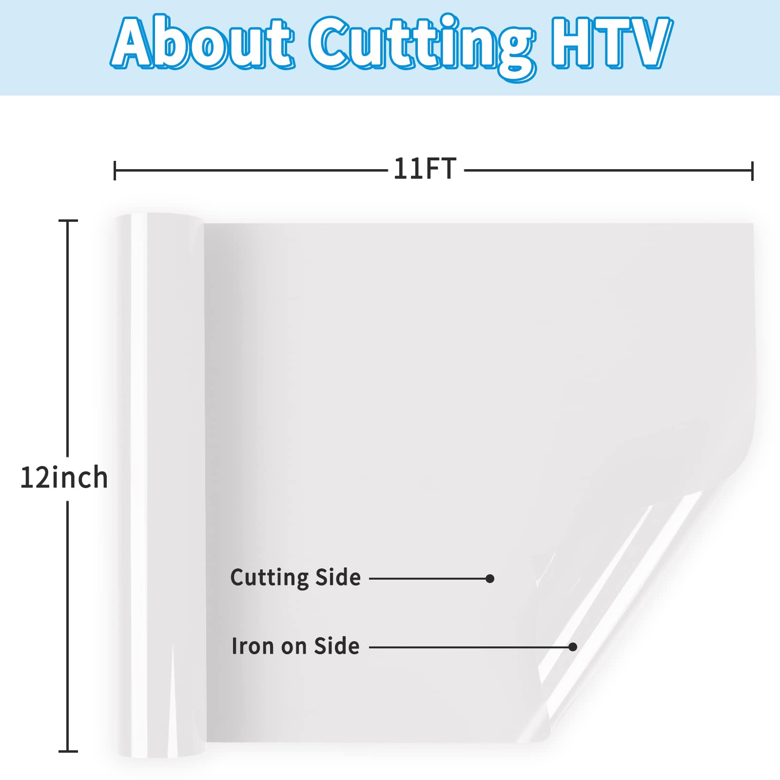 Vinile Everyday Iron-on Ocean Termoadesivo Per Cricut Maker 3 - Mondo - Foto 5