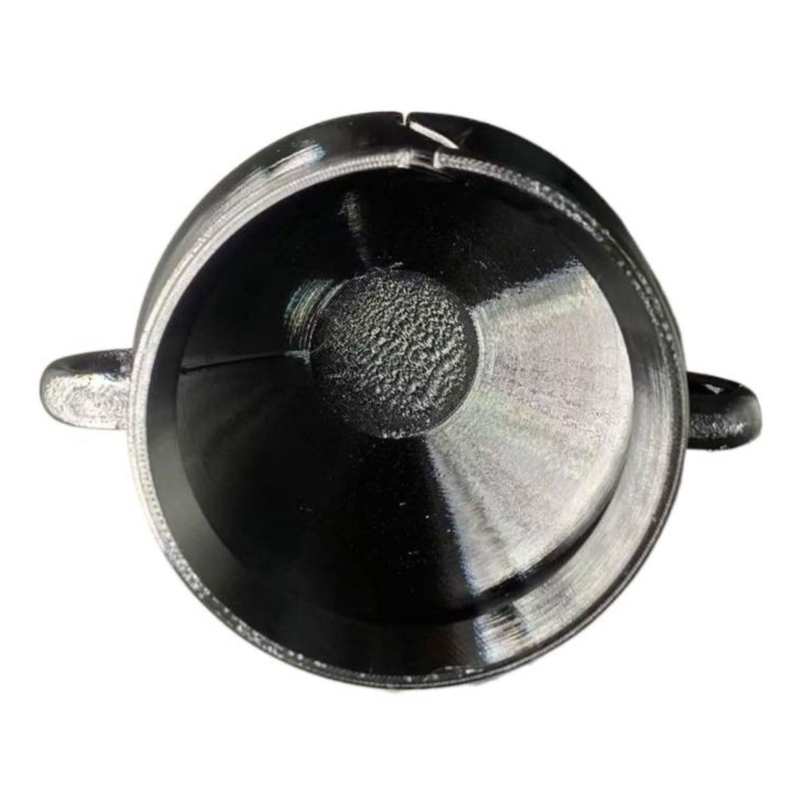 sodeber Round Yarn Bowl with Carved Holes Knitting Tool Organiser Container for Weaving Crochet Craft Project Bowl