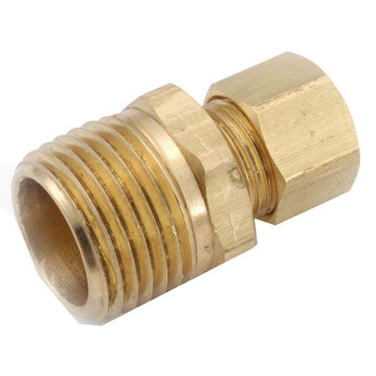Amazon.com: Anderson Metals 750068-0608 Compression Coupling, 3/8-Inch ...
