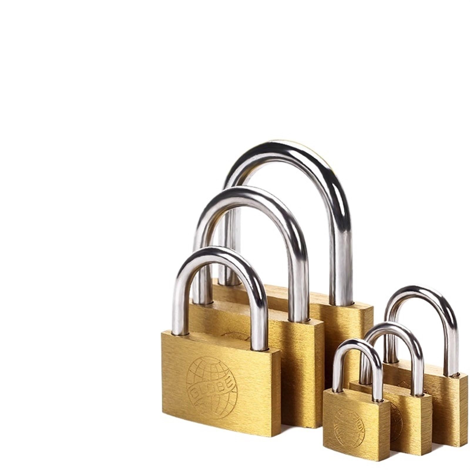 Petites serrures de porte en cuivre pour éviter la perte de clés