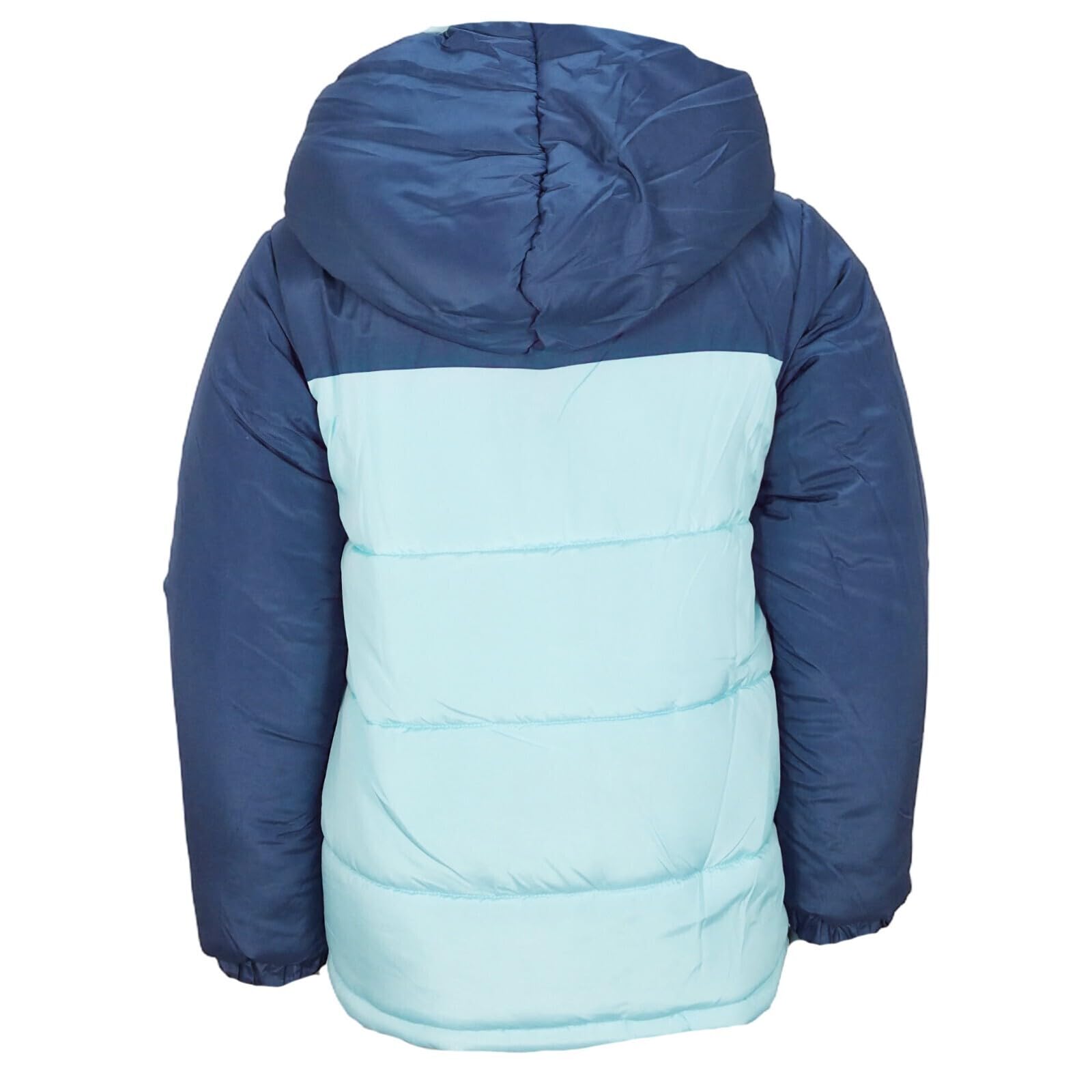 Paw Patrol Chase Winterjacke Jungen mit Kapuze | Warm gefüttert & gesteppt | Offizielle Paw Patrol Kinderjacke | Größen 92–128 | Dunkelblau oder Hellblau