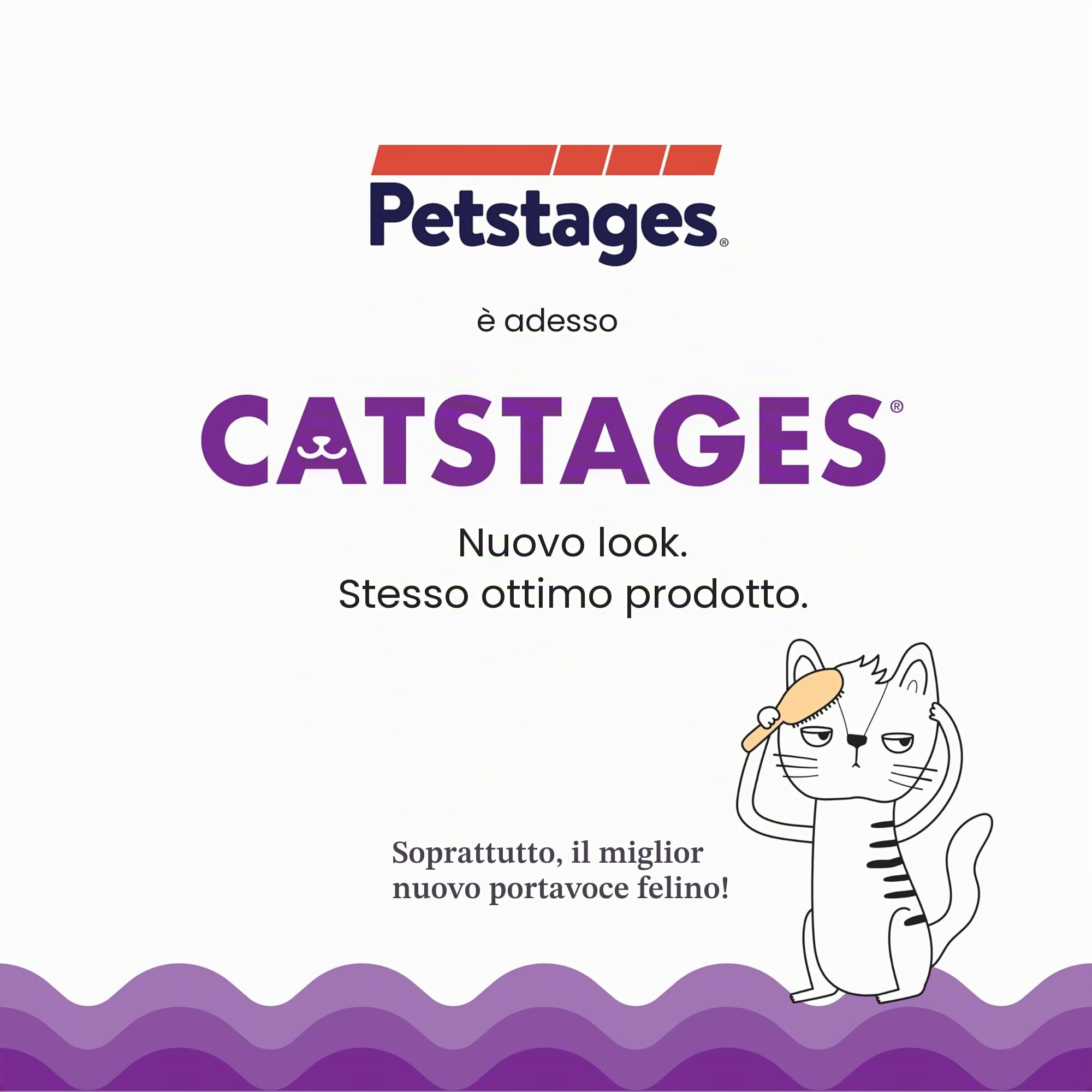 Petstages Kitty Slow Feeder Ciotola anti ingozzamento per gatti Verde