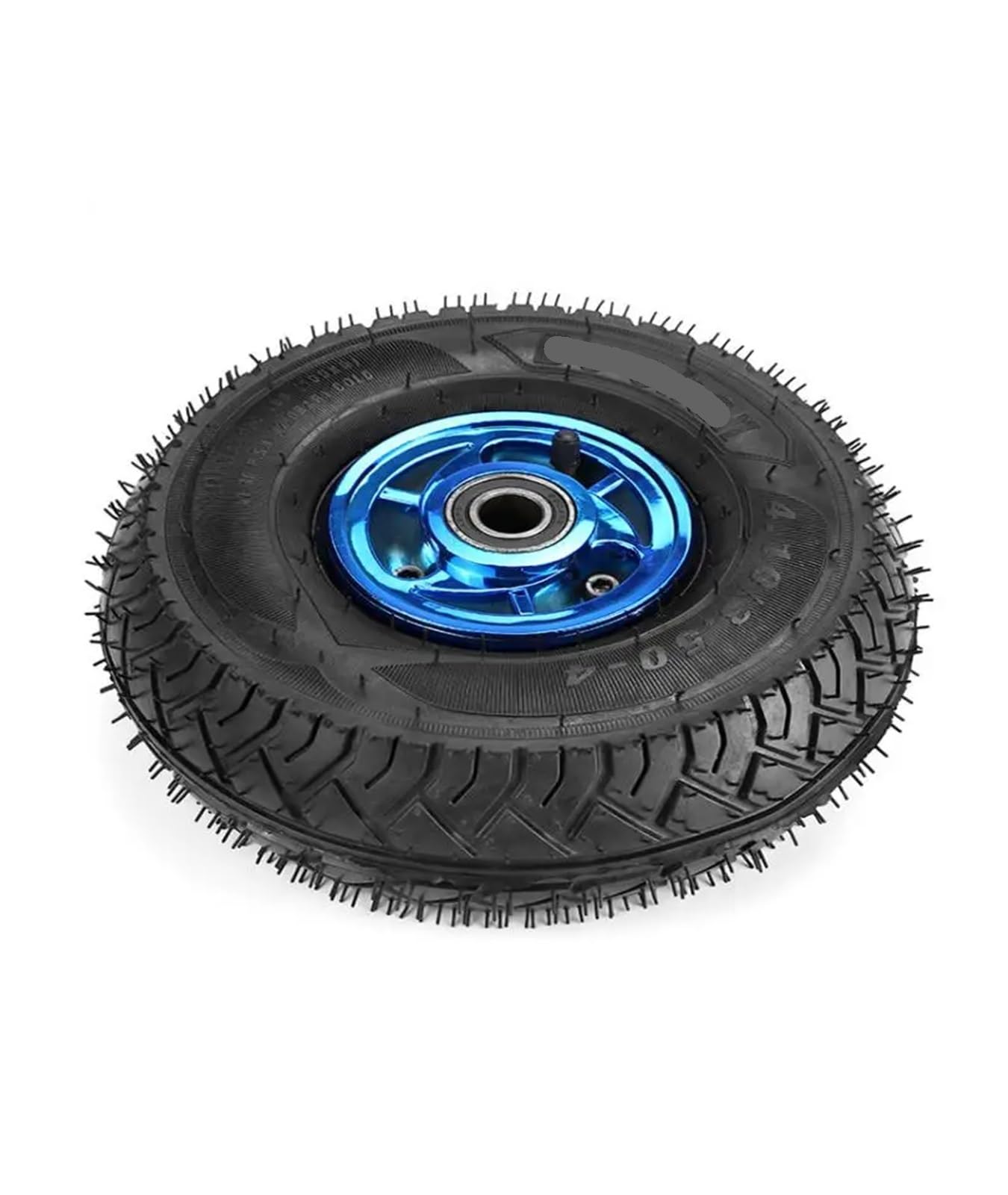 Roue pivotante pneumatique 2.50-4 en caoutchouc de 20 cm pour outil