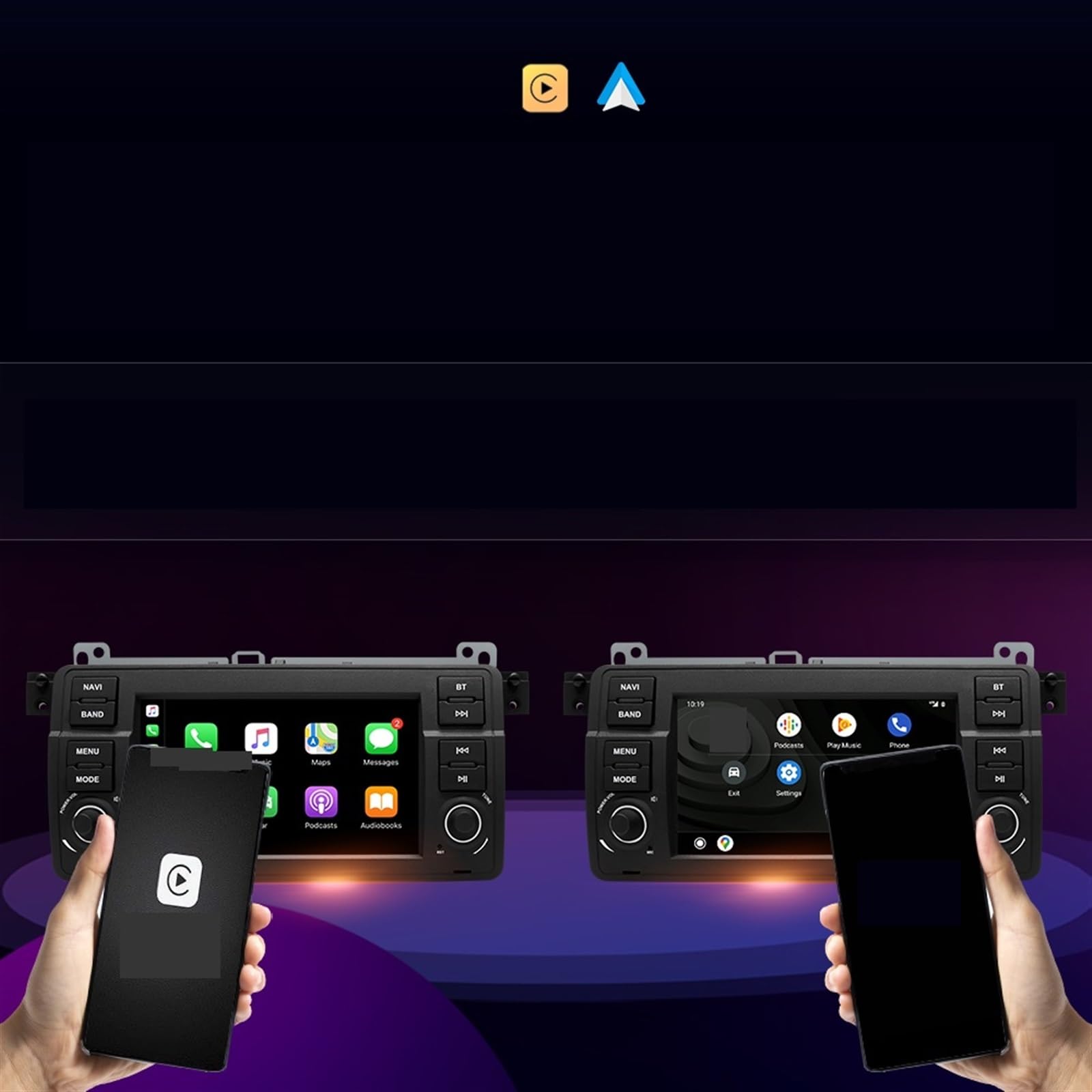 Unità Di Testa Audio Navigazione Multimediale For Auto Chiaro E Responsive(4Core 2GB 32GB)