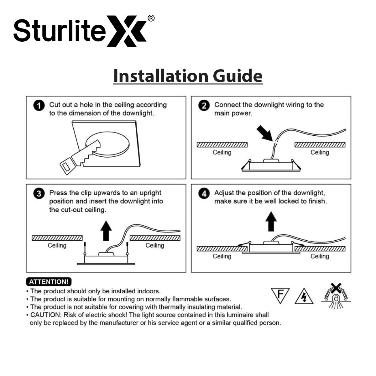 Sturlite Laura LED Spotlight - Blue Light, Energy Efficient -8 Sturlite Laura LED Spotlight - Blue Light, Energy Efficient -8