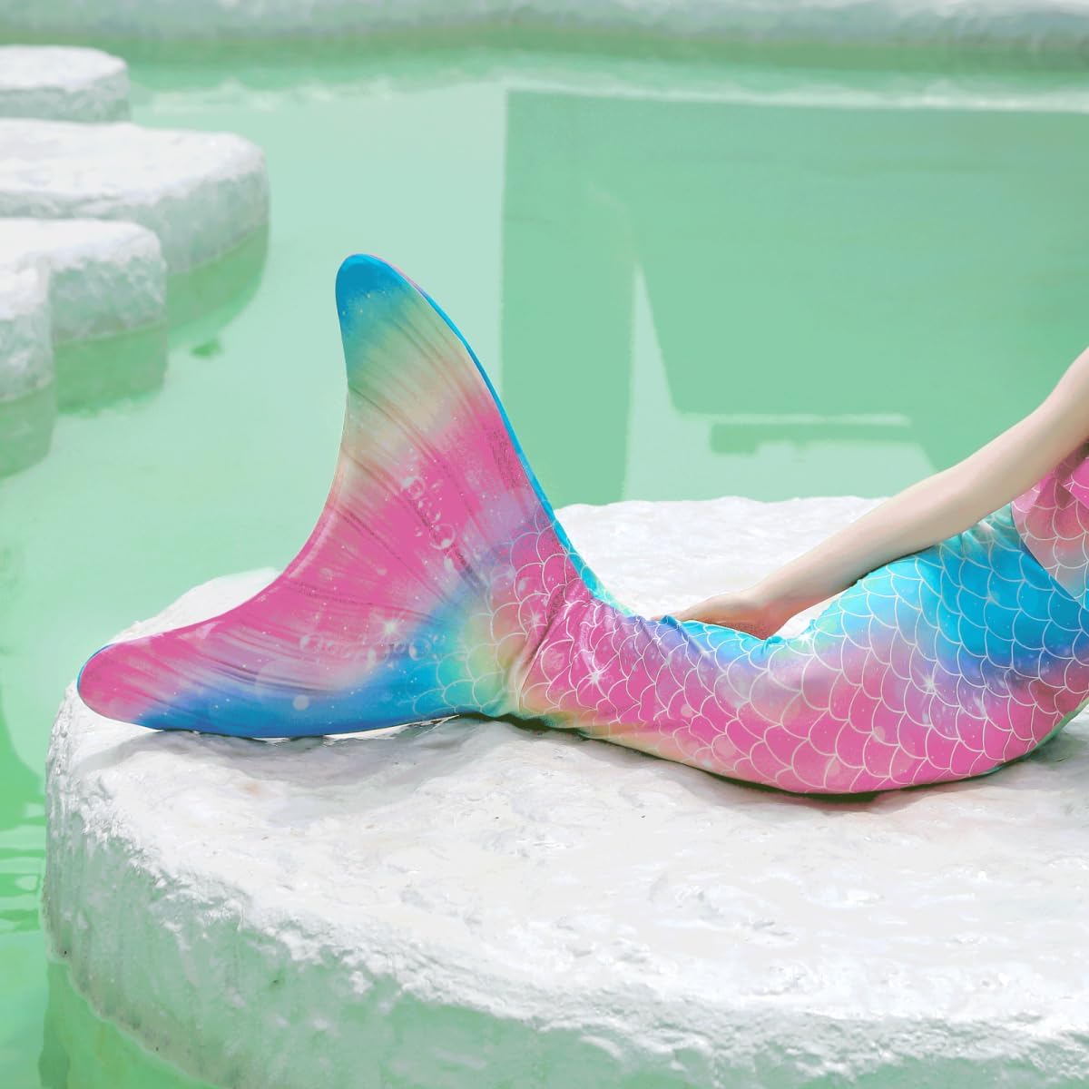 Superband Mermaid Tails for Swimming for Adults with Monofin