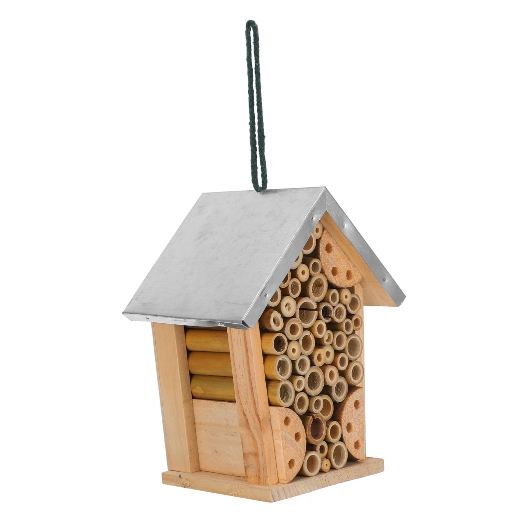 Hängendes Insektenhotel für Garten Eisen und Outdoor | Marienkäferhotel, Bienenhaus, Vielseitige Hängeform, Dekoratives Außenobjekt, Einfach Aufzuhängen